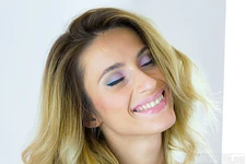 Cara Mell | Blonde Babe Loves Nylon