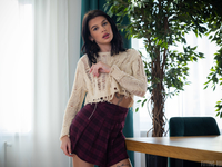 Asandra Dewy - Riding My Dildo
