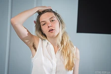 Mischa Wren | Hairy Secretary Bangs Her Asshole